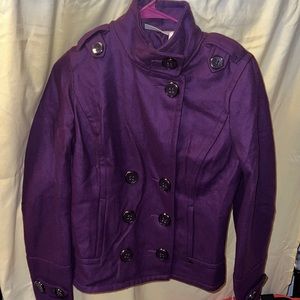 Purple DKNY jacket